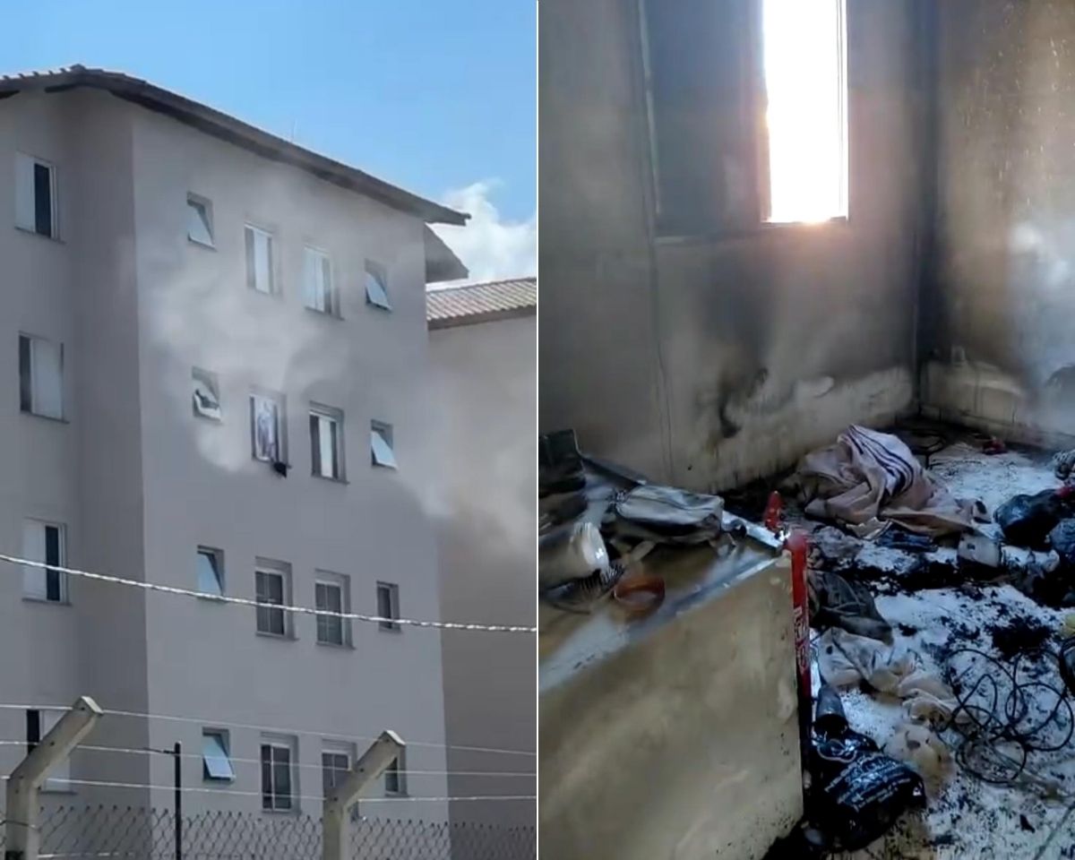 Adolescente poupou irmã de 5 anos ao colocar fogo em apartamento no litoral de SP, diz polícia