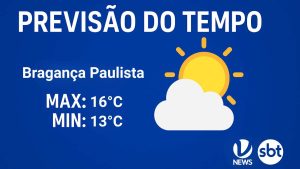 Previsão do Tempo em Bragança Paulista hoje (09)