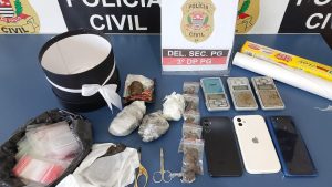 Motoqueiro é preso suspeito de fazer delivery de drogas para jovens com grana