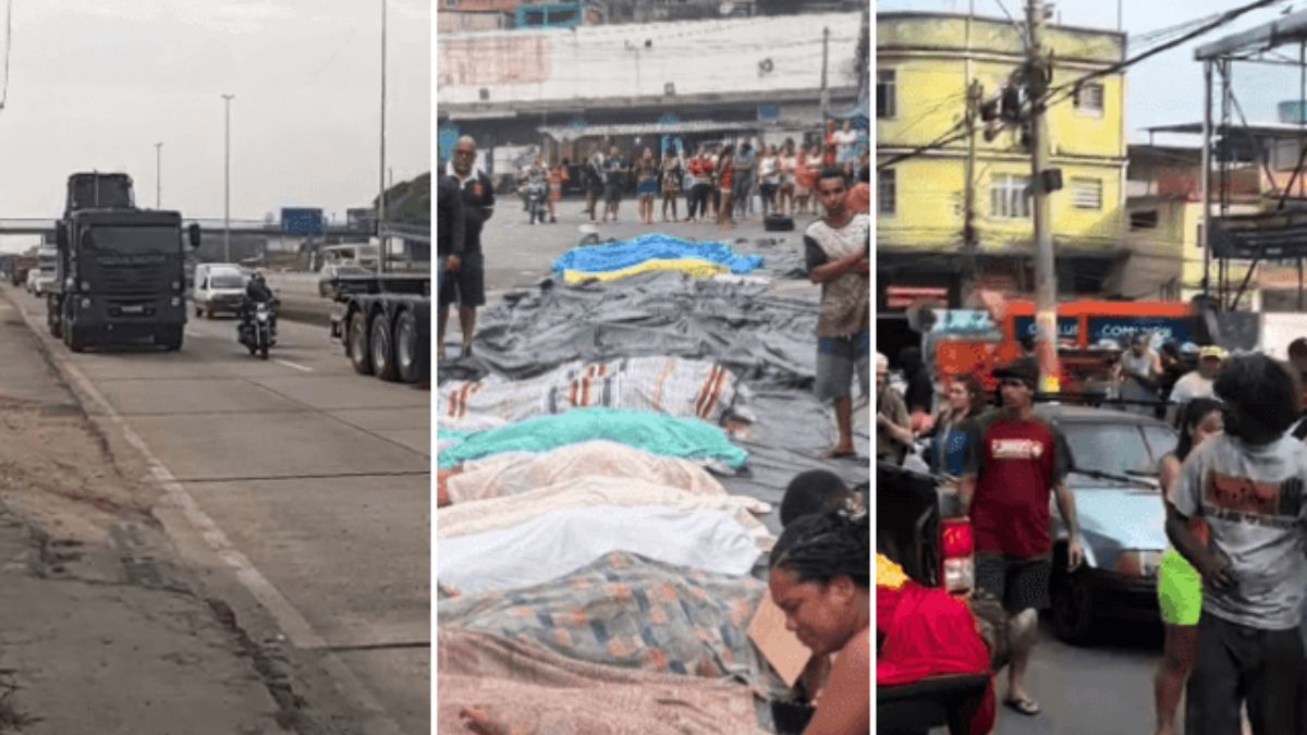 Megaoperação no RJ tem mais de 120 mortos e supera massacre do Carandiru