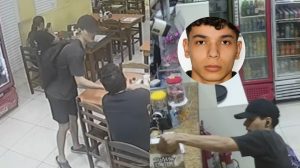 Novas imagens mostram os últimos passos do jovem antes de ser encontrado morto em Praia Grande; VÍDEO