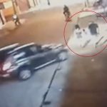 VÍDEO: Motorista bêbado atropela família, quase é linchado e termina noite preso