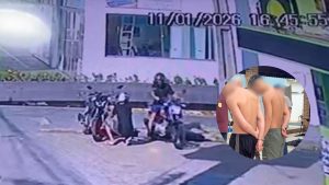 VÍDEO: Dupla é presa após furtar motos e esconder peças em casa no litoral de SP