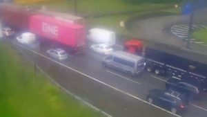 Trecho da Imigrantes direção Baixada Santista