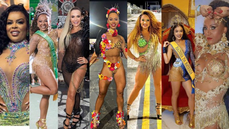 Conheça as Rainhas de bateria de Santos