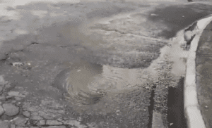 vazamento de esgoto no saboó