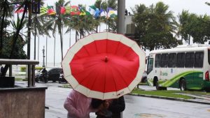 frente fria santos ventos fortes