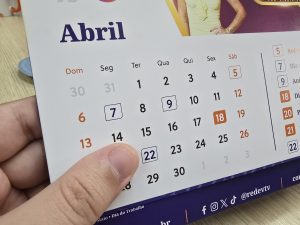 Calendário feriados 2025 folga folgas LG Rodrigues