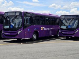 Novos ônibus em Bragança Paulista