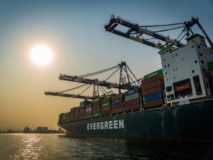 Navio Carga Porto Cais Santos APS SPA