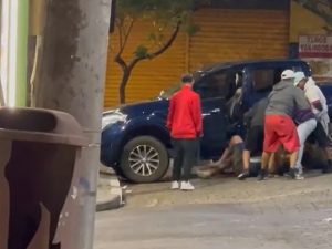 agressão atropelamento bom jesus dos perdões