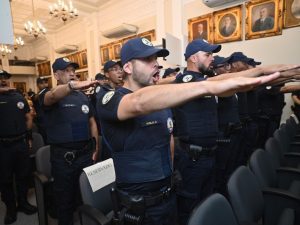 guardas civis municipais santos. Foto: Henrique Teixeira/Prefeitura de Santos