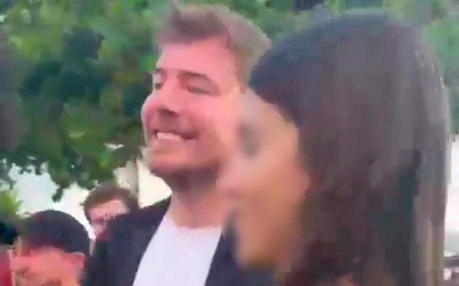mr beast esteve em santos no mês de fevereiro