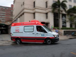 ambulancia samu de santos