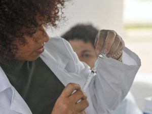 vacina da gripe santos