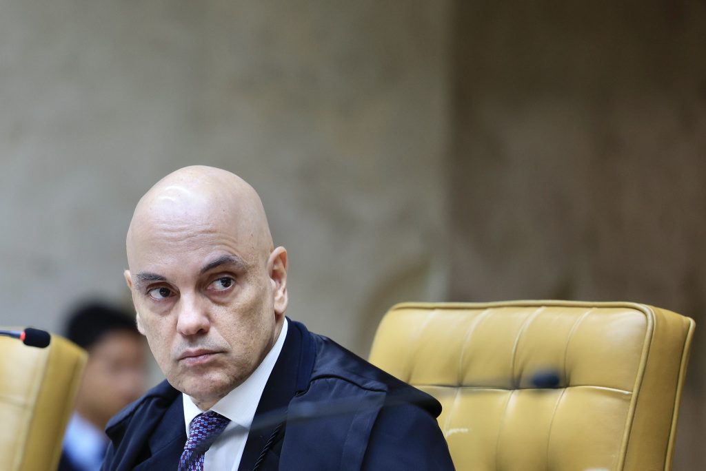 Alexandre de Moraes vira alvo da Lei Magnistky (Foto: Fellipe Sampaio /STF)