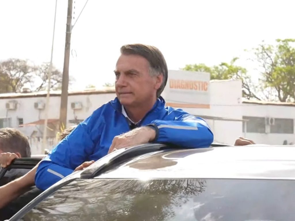 Bolsonaro participou de evento de motociclistas em Brasília