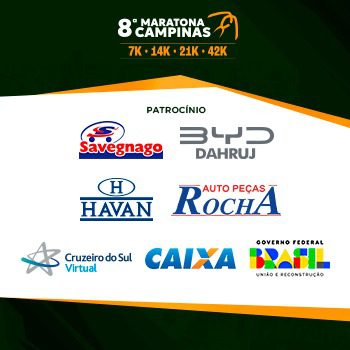 Patrocinadores Maratona de Campinas
