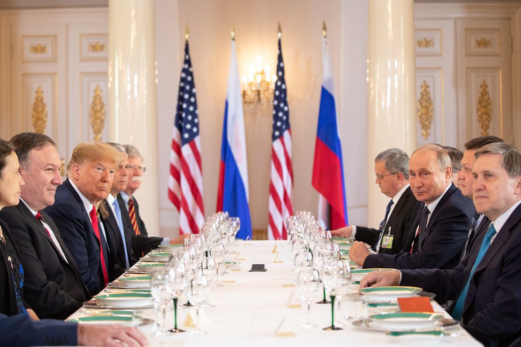 Putin e Trump marcam reunião sobre cessar-fogo na Ucrânia (Official White House Photo by Shealah Craighead)