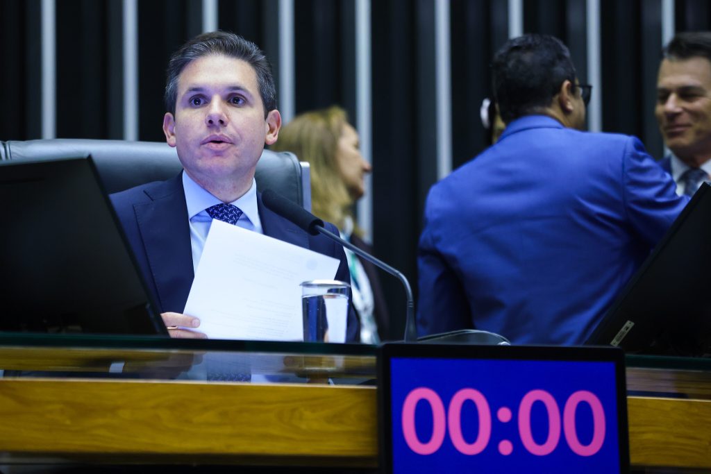 Deputado Federal e Presidente da Câmara Hugo Motta 27.05.2025 (Fotos: Júlio Dutra) Afasta deputadoa
