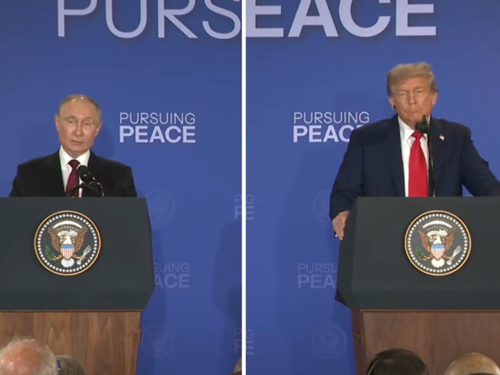 Trump e Putin encerram encontro no Alasca sem acordo sobre a Ucrânia (Foto: YouTube)