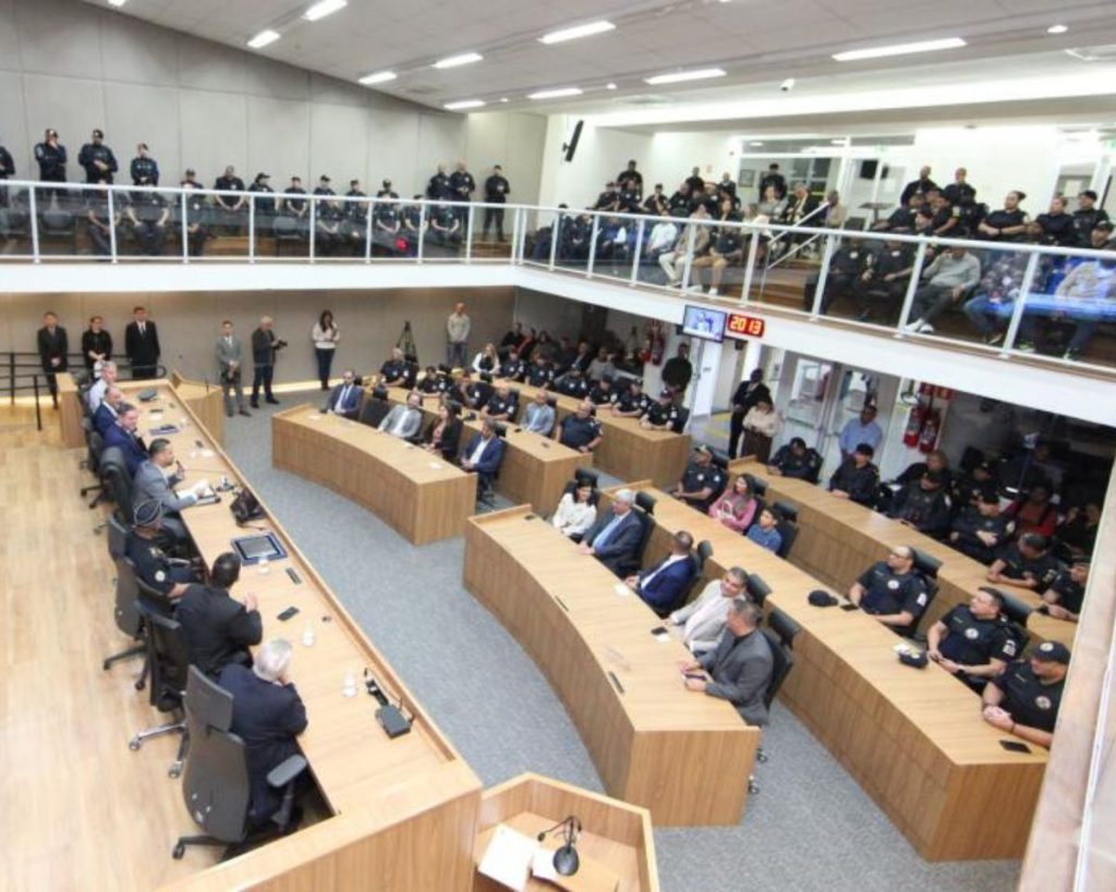 homenagem guarda municipal de santos. Foto: Carlos Nogueira/PMS