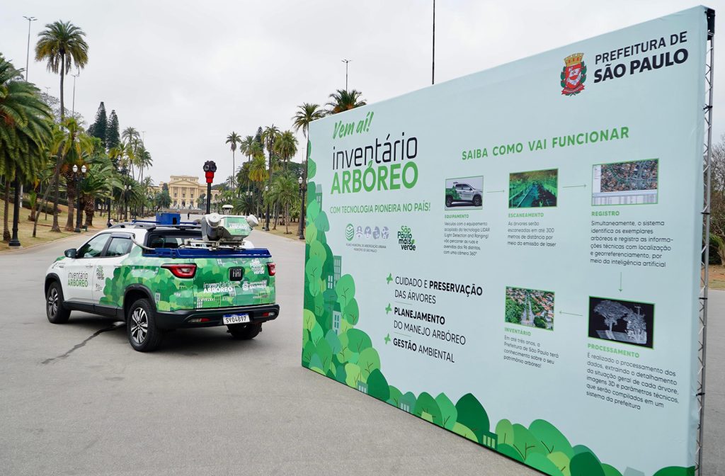 inventário de árvores em SP