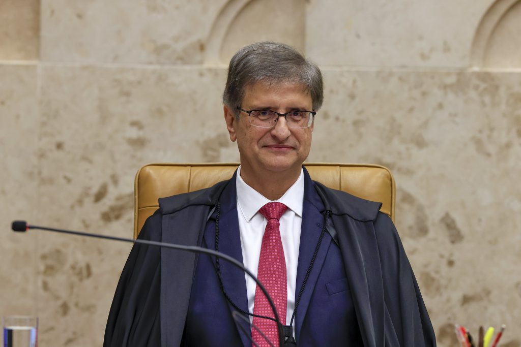 Procurador-Geral da República, Paulo Gonet na sessão plenária do STF (Foto: Rosinei Coutinho/STF)