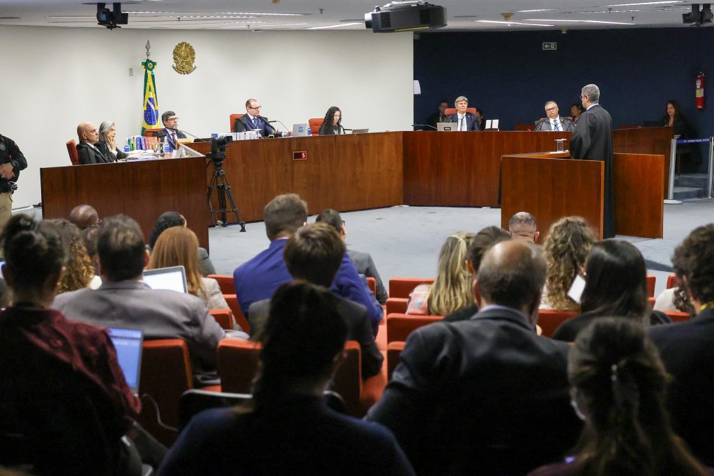 Julgamento de Bolsonaro prossegue nesta quarta-feira (03), com a defesa do ex-presidente (Foto: Gustavo Moreno/STF)