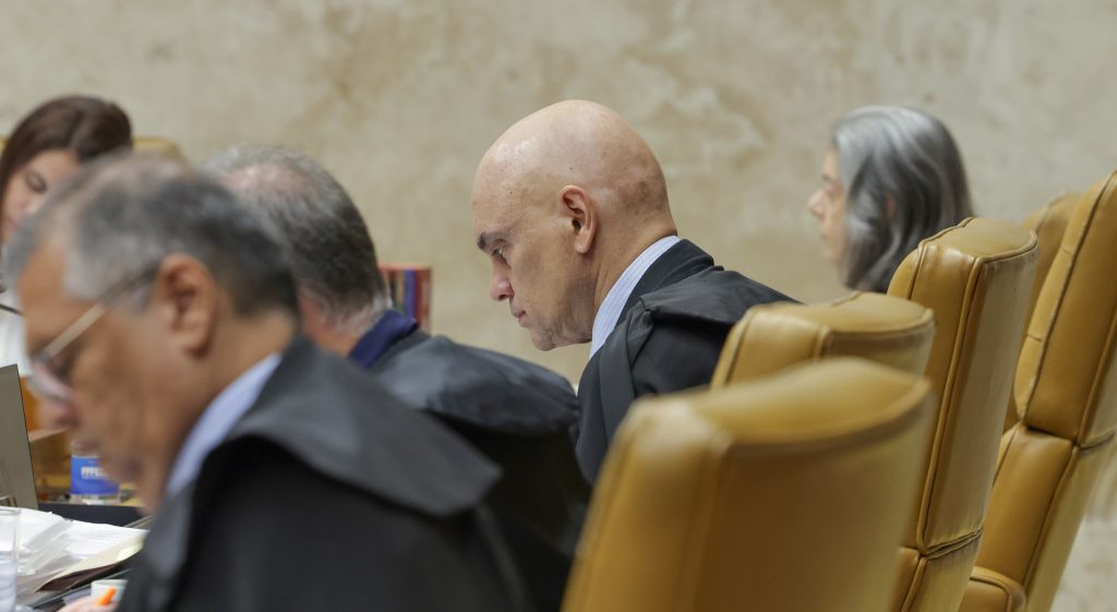 "Não é possível achar normal um general ter uma agenda golpista", diz Moraes (Foto: Rosinei Coutinho/STF)