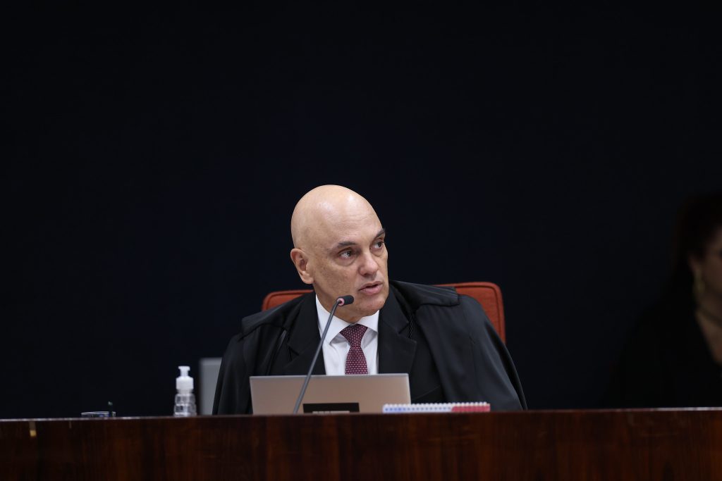 VÍDEO: Moraes brinca durante julgamento que condenou Jair Bolsonaro (Foto: Victor Piemonte/STF)