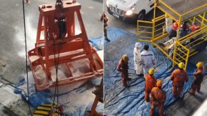 Cabo de guindaste se rompe e mata trabalhador no Porto de Santos