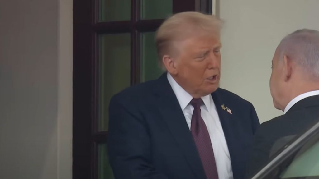 Trump e Netanyahu anunciam plano para encerrar guerra em Gaza após três anos de conflito (Foto: reprodução / White House)