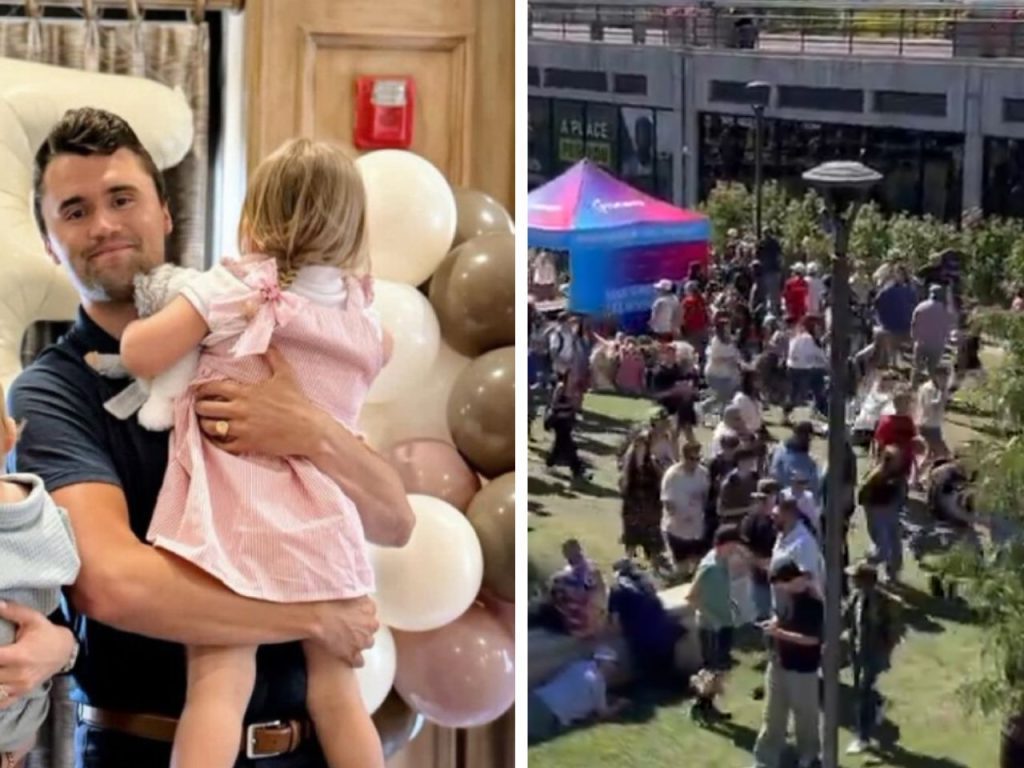 VÍDEO: Aliado de Trump, Charlie Kirk é baleado durante evento nos EUA (Foto: redes sociais)