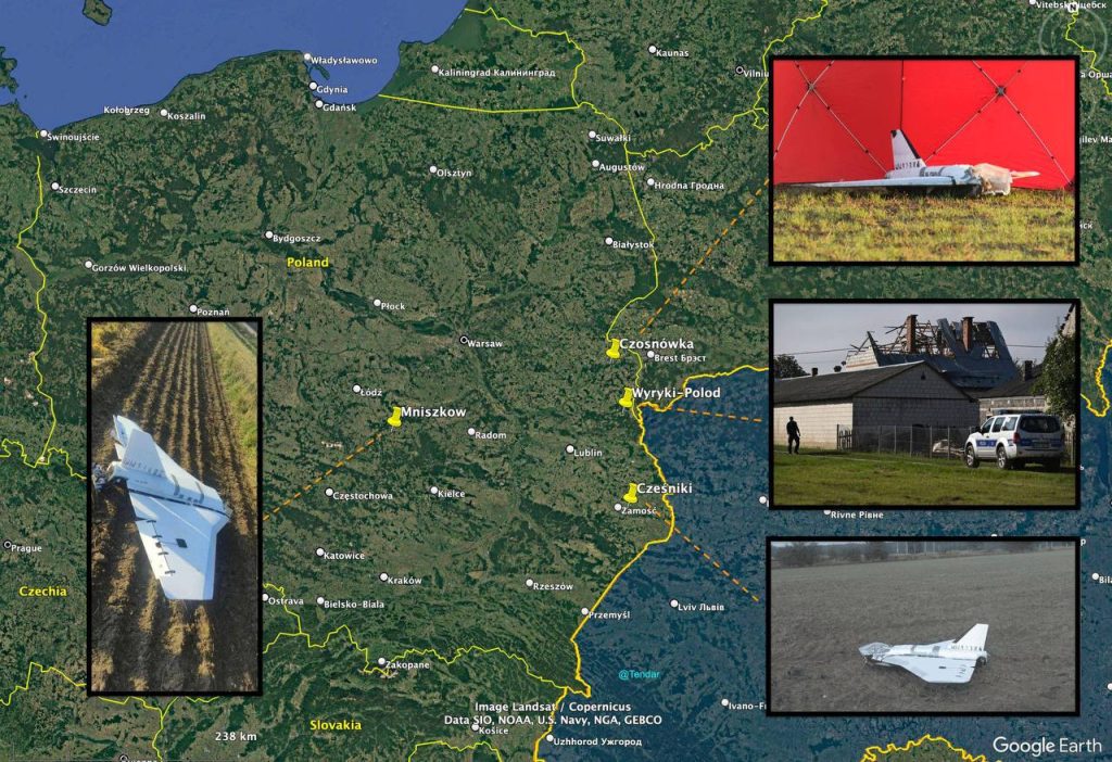 Rússia avançou sobre a Polônia, país membro da OTAN nesta madrugada (Foto: reprodução)