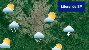 clima no litoral de SP
