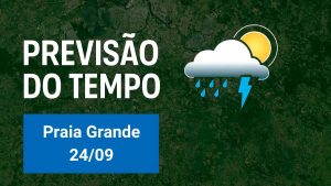 previsão do tempo praia grande