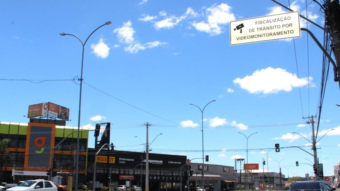 Empresa Municipal de Desenvolvimento de Campinas (Emdec) pontos de fiscalização remota na Avenida das Amoreiras