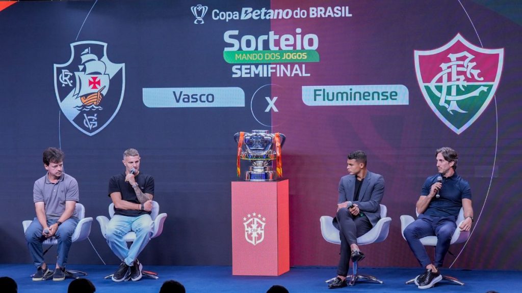 CBF define mandos de campo das semifinais da Copa do Brasil