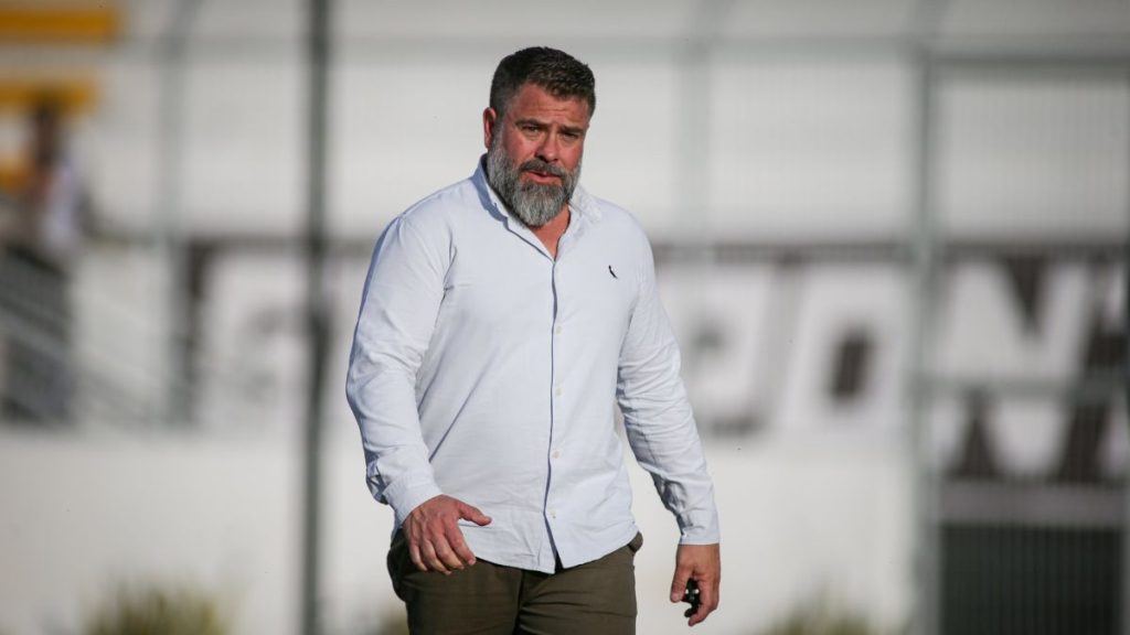 Rômulo Amaro, presidente do Guarani FC, em registro oficial durante pronunciamento sobre a SAF.