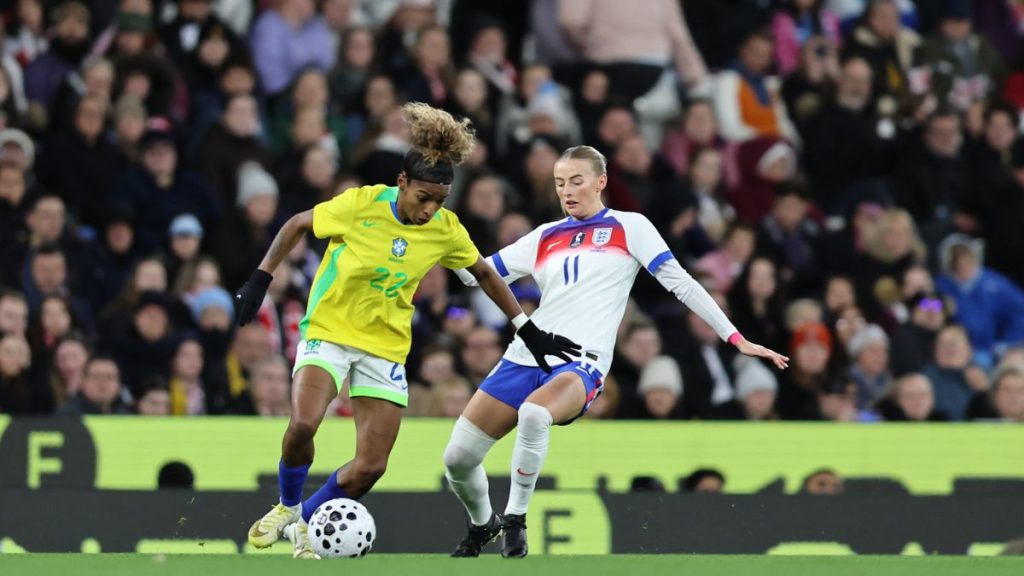 Brasil derrotou a Inglaterra em último amistoso