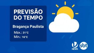 Previsão do tempo em Bragança Paulista