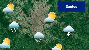 Previsão do tempo em Santos: sexta-feira será fria e chuvosa; chuva continua no fim de semana