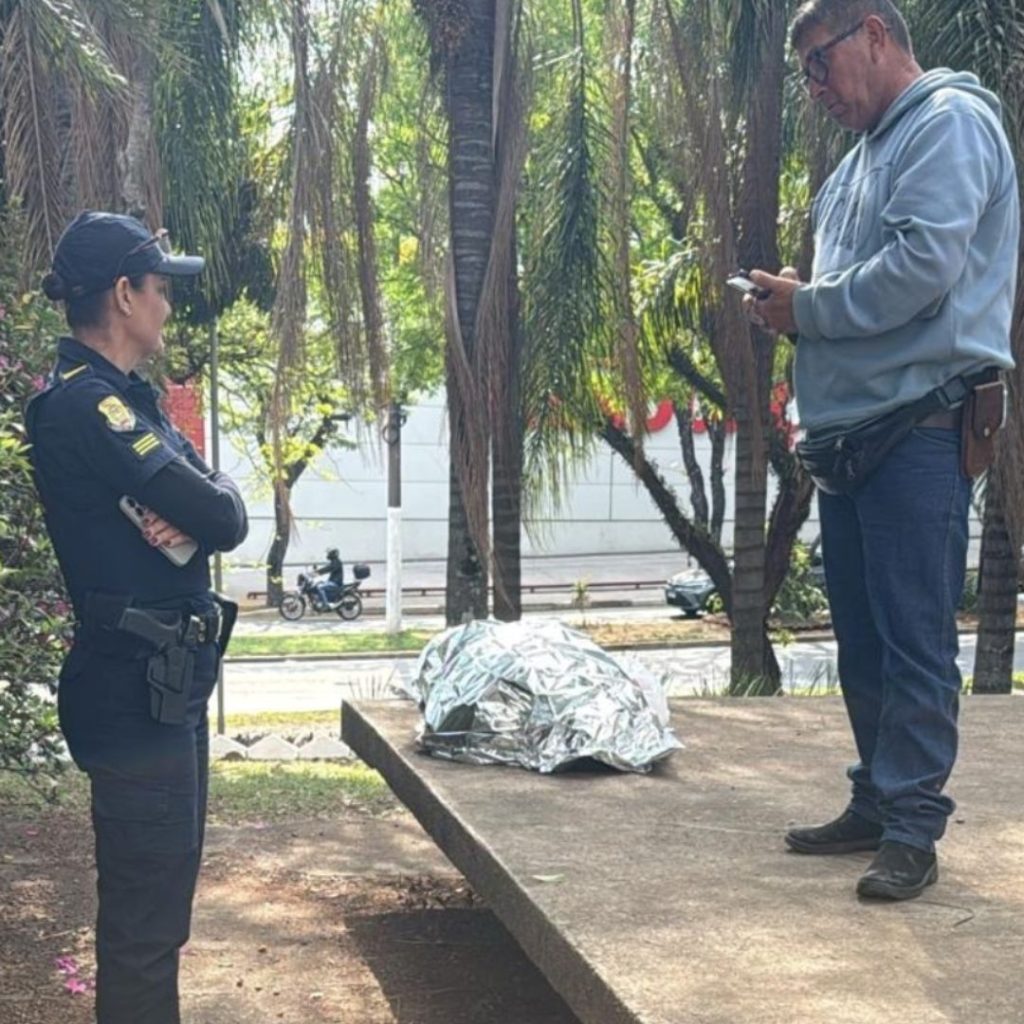 Homem é encontrado morto em jardim em frente à Câmara de Bragança Paulista