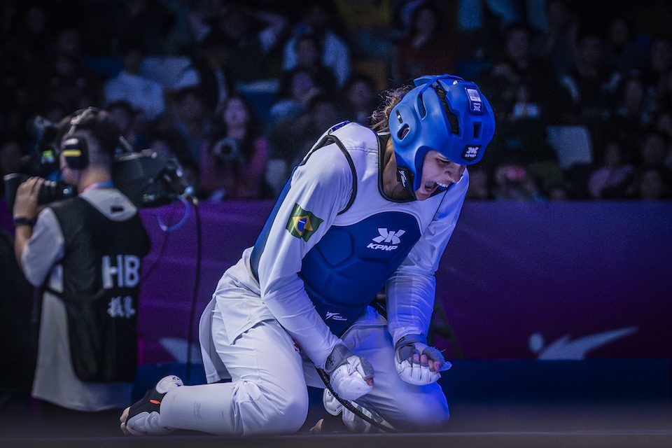 Maria Clara Pacheco no Mundial de Wuxi
