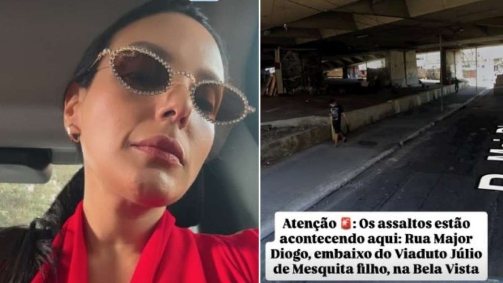 Márcia Dantas relata tentativa de assalto em São Paulo