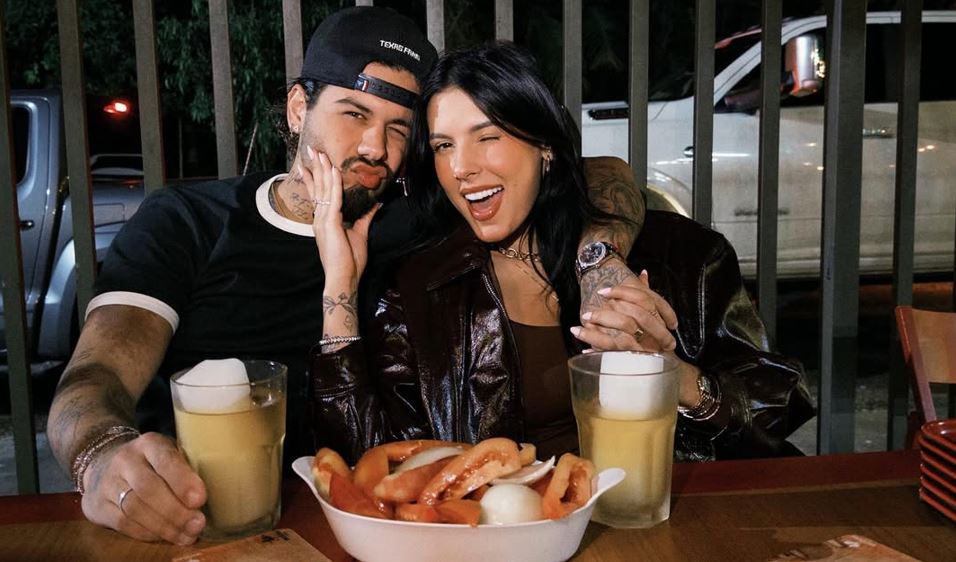 Eles ficaram uns dias longe devido a agenda de shows