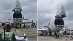 Equipamentos da Fórmula 1 para o GP de SP desembarcam no Aeroporto de Viracopos