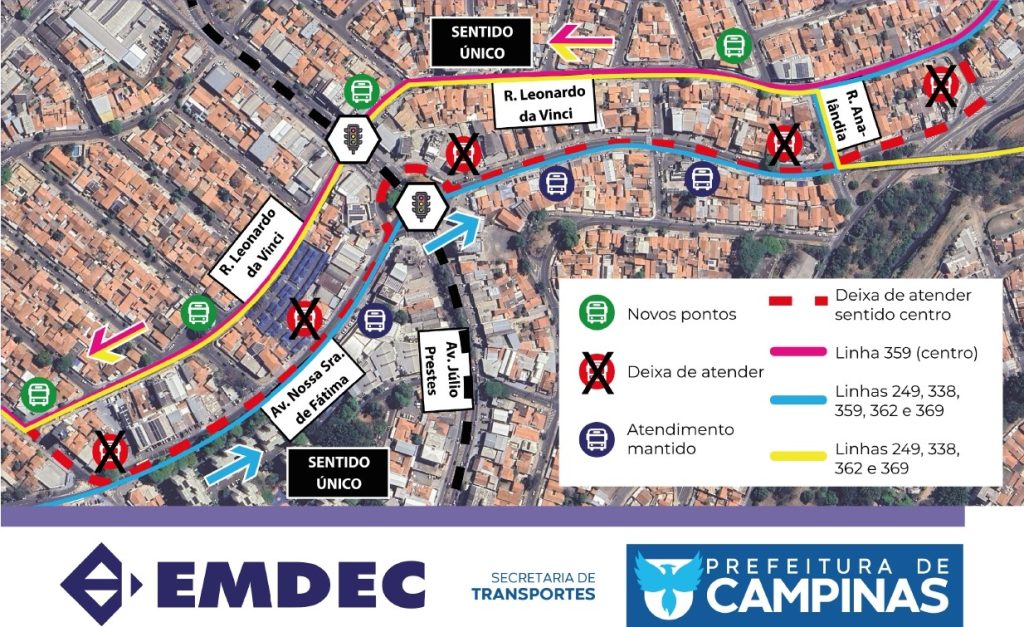 Região do Bela Vista recebe mudanças de trânsito a partir desta segunda-feira (10)