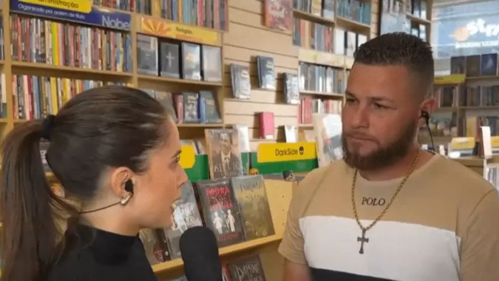 Guilherme em entrevista ao VTV da Gente